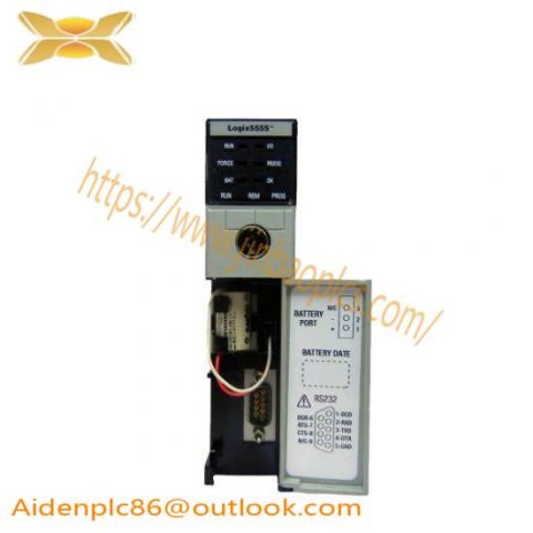 Rockwell Automation 1756-L55/A ControlLogix Logix5555 Processor, Industrial Control Module
