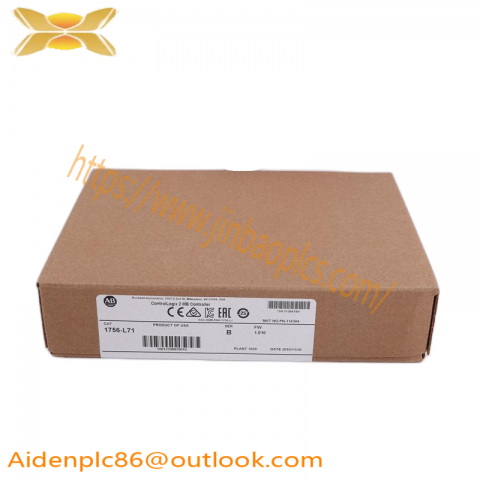 SIEMENS 1756-L71/B ControlLogix 2 MB PLC Processor Controller Module