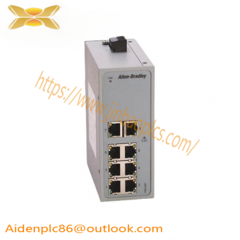 Allen-Bradley, 1783-US8T, Unmanaged EtherNet Switch, Industrial Control Module