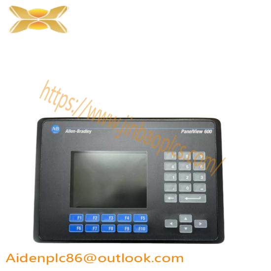 Allen-Bradley 2711-K6C16 PanelView 600 Color Keypad RS-232 (DF1) AC