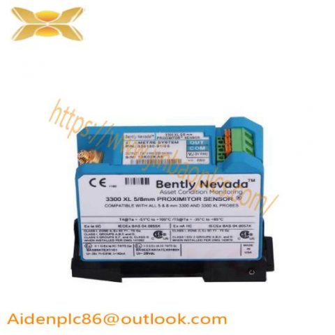 Bently Nevada 3300 XL Proximitor Sensor 330180-91-CN, Industrial Control Solutions