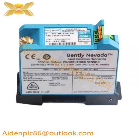 Bently Nevada 330780-91-05 Proximity Sensor, Precision Control for Industrial Applications