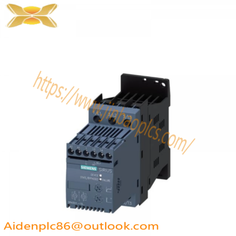 SIEMENS 3RW3 014-1BB14: 3RW30 S00, 6.5A, 480V, 110-230V Screw Drive for Industrial Control