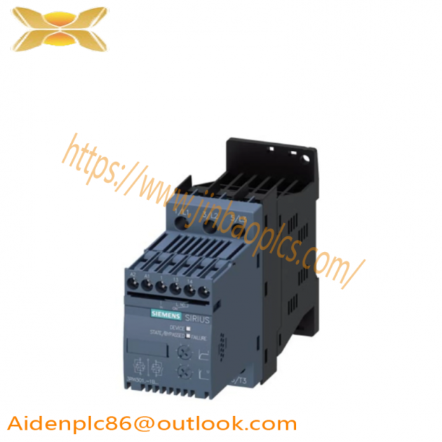 SIEMENS 3RW3 014-1BB14: 3RW30 S00, 6.5A, 480V, 110-230V Screw Drive for Industrial Control
