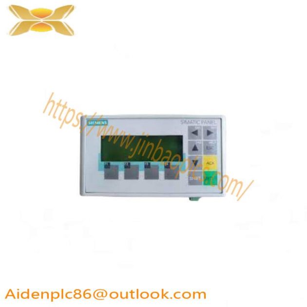 SIEMENS 6AV6641-0AA11-0AX0: SIMATIC Operator Panel for Enhanced Control Solutions