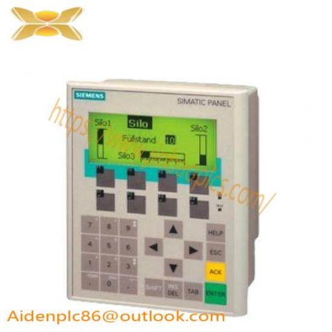 Siemens SIMATIC Operator Panel OP77B Backlit LCD Display