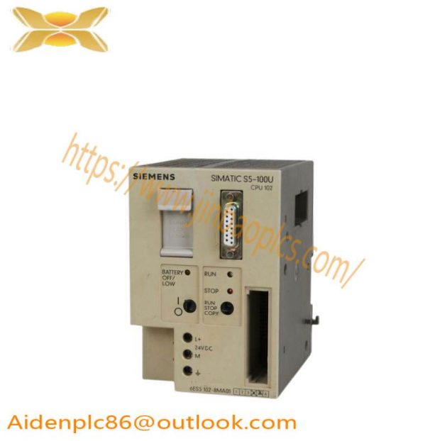 SIEMENS 6ES5102-8MA12 Central Processing Unit: Advanced Control for Industrial Automation