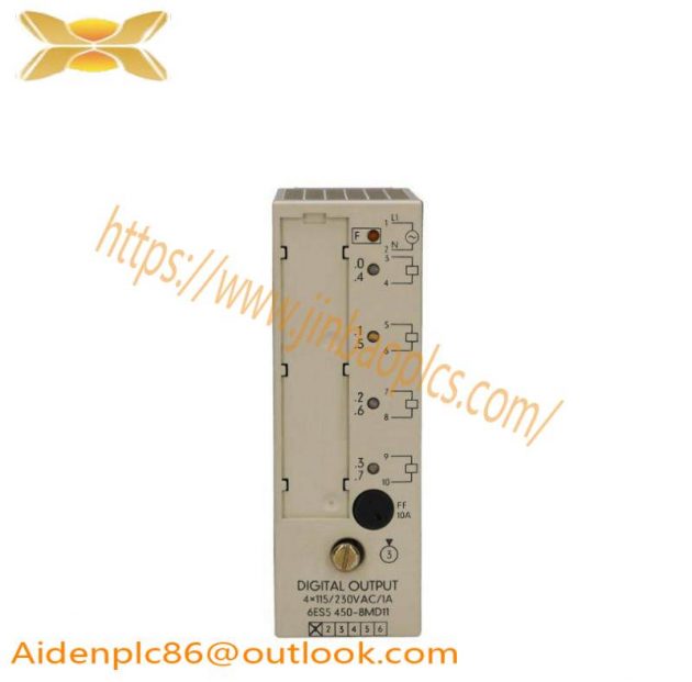 SIEMENS 6ES5450-8MD11 Digital Output Module for Industrial Automation