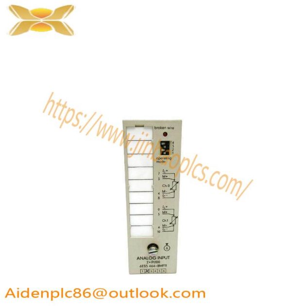 SIEMENS 6ES5464-8MF11 Analog Input Module: Precision Control for Industrial Automation