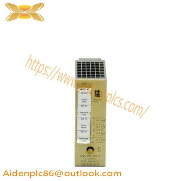 SIEMENS SIMATIC S5 464 Analog Input Module, 6ES5464-8MF21, PLC Systems