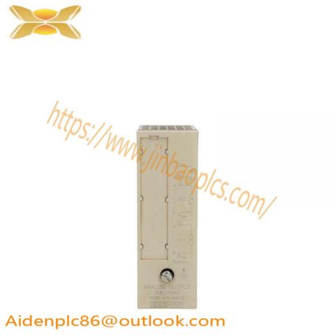 SIEMENS 6ES5470-8MC12: Analog Output Module for Precise Control Applications