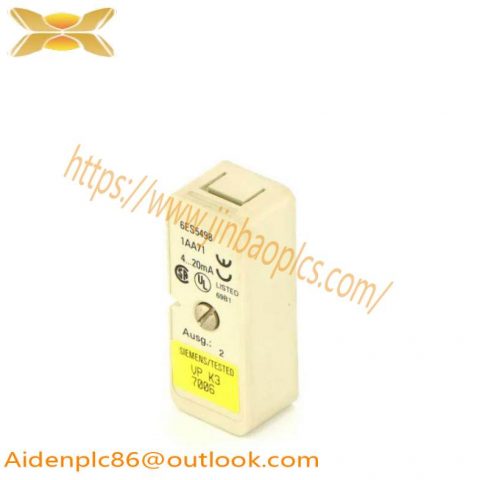 SIEMENS 6ES5498-1AA71 Analog Input SubModule for Industrial Control Applications