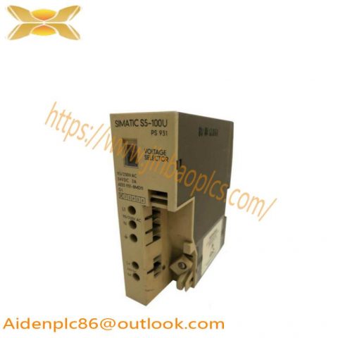 SIEMENS 6ES5931-8MD11 Modular Power Supply