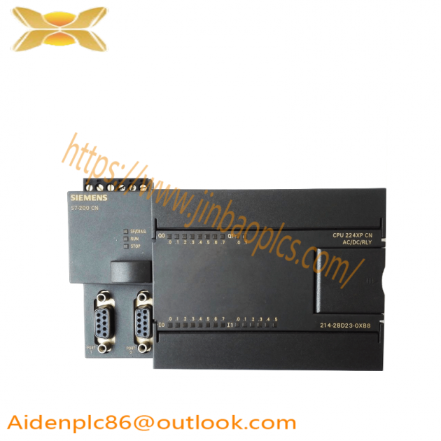 SIEMENS S7-200 CPU 224XP Compact Unit 6ES7214-2BD23-0XB8 - Industrial Control Core Component