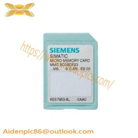 Siemens 6ES7953-8LJ11-0AA0 Micro Memory Card for Industrial Automation
