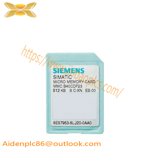SIEMENS 6ES7953-8LJ20-0AA0: Micro Memory Card for Industrial Automation