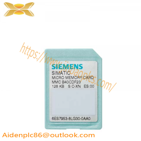 SIEMENS 6ES7953-8LJ30-0AA0 Memory Card for Industrial Control Systems