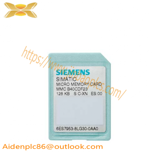 SIEMENS 6ES7953-8LJ30-0AA0 Memory Card for Industrial Control Systems