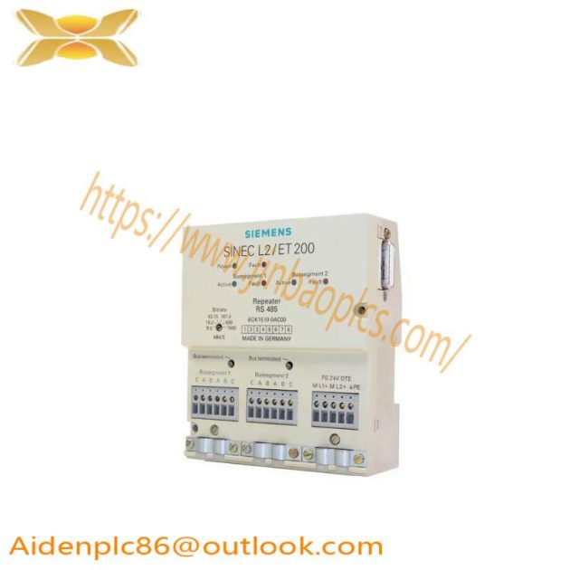 SIEMENS 6GK1510-0AC00 Sinec L2 Repeater for RS485 Communication