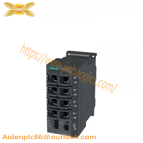SIEMENS SCALANCE X108 - 6GK5108-0BA00-2AA3, Industrial Ethernet Switch
