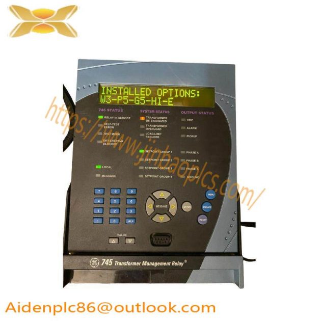 GE 745-W3-P511-G51-HI-R-E Relays: Comprehensive Industrial Control Solutions