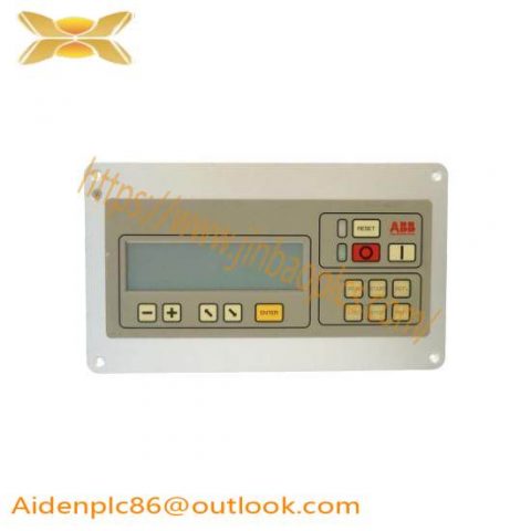 ABB 3ASD399002A17 Display Unit: State-of-the-Art Control Solution