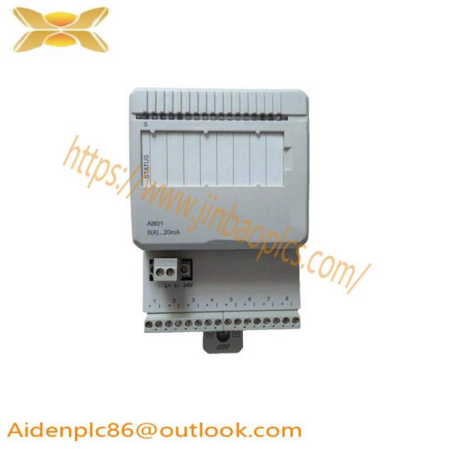 ABB 3BSE020512R1 AI801: 8-Channel Analog Input Unit for Precision Control Applications