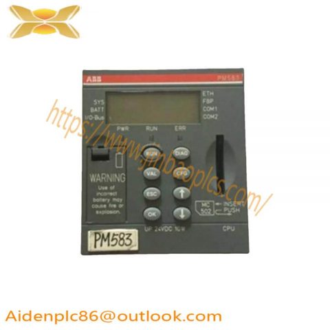 ABB AC500 CPU PM583-ETH High Performance Modular Controller