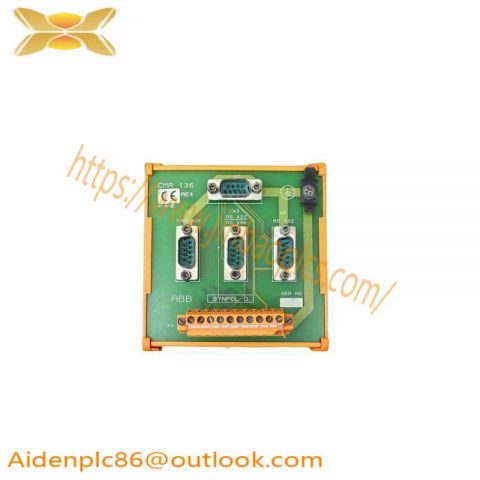 ABB CMA136 3DDE300416 Generator Relay Terminal Board