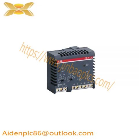 ABB CP-A CM 1SVR427075R0000: Control Module - Precision, Efficiency, and Reliability in Automation Solutions