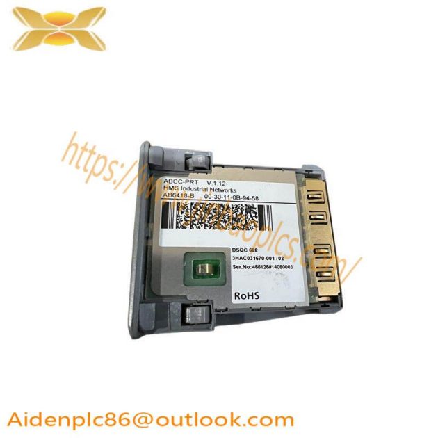 ABB DSQC688 ProfiNet Board: Industrial Automation Module for Advanced Control Systems