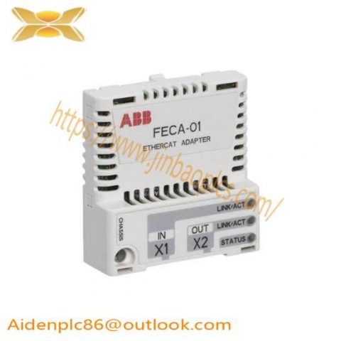 ABB FECA-01 EtherCAT Adapter - Industrial Communication Module