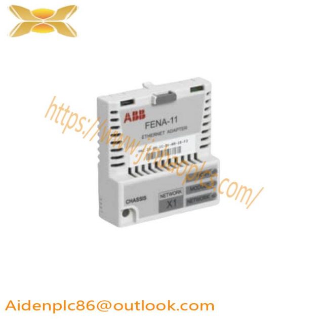 ABB FENA-11 EtherNet Bus Adapter - Ethernet Communication Module for Industrial Automation