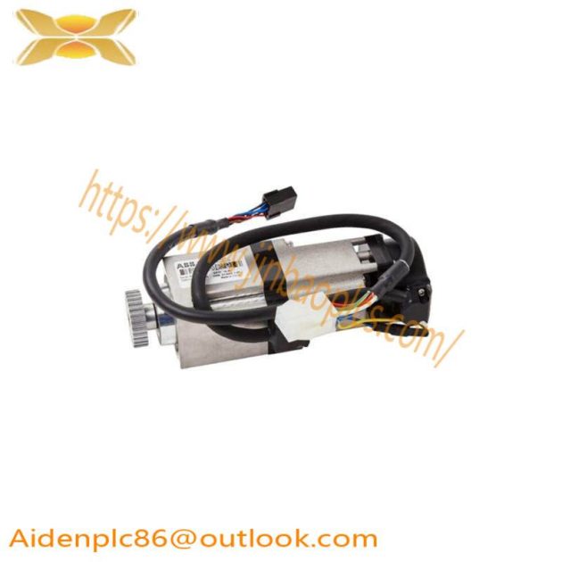 ABB IRB 1200-3HAC045827-001 Industrial Motor with Pulley