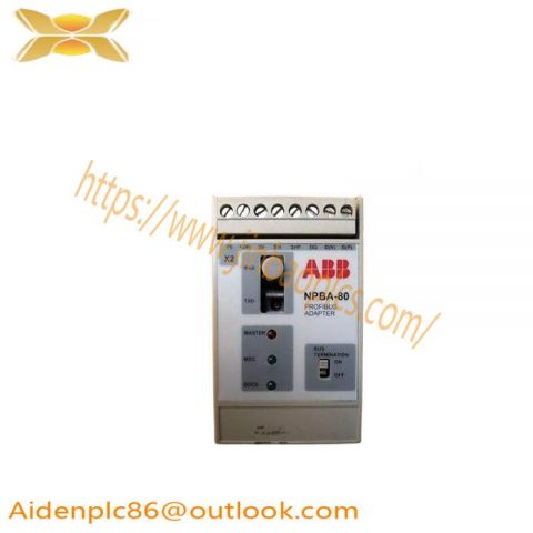 ABB NPBA-80 Profibus Adapter Module, Industrial Automation Solutions