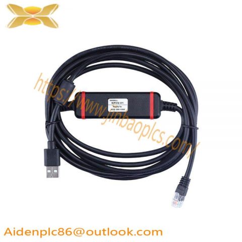 ABB NPCU-01 Industrial Debugging Cable, High-Speed Data Transfer for PLC Systems