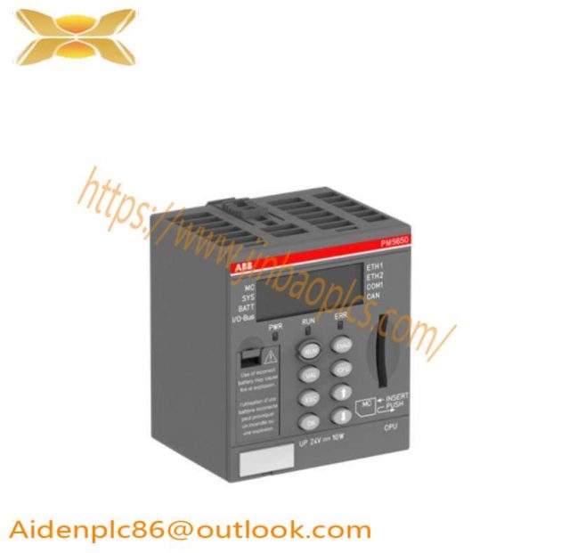 ABB PM5650-2ETH | 1SAP141000R0278 | Ethernet Communication Processor Module