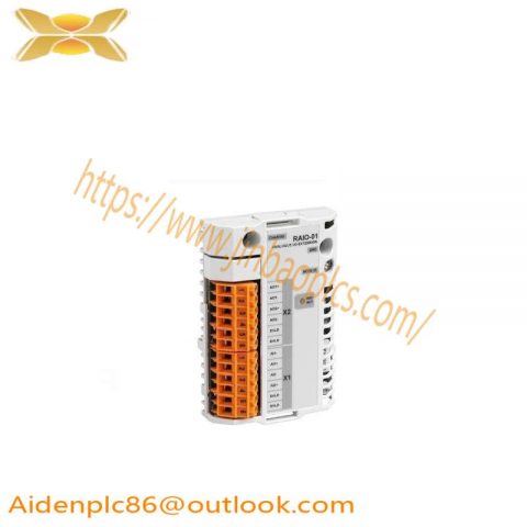 ABB RAIO-01: Advanced Analogue I/O Extension Module for Industrial Control Systems