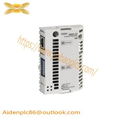 ABB REPL-02 Ethernet Adapter Module for Industrial Automation, Compact and Efficient Connectivity Solution