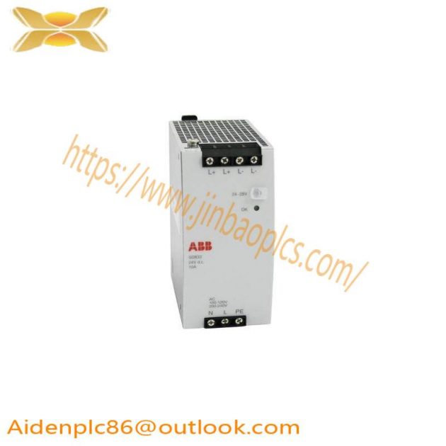 ABB SD833 | 800xA Series | Power Supply, High-efficiency industrial power management solution