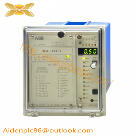 ABB SPAJ 141C RS611007-AA: High-Sensitivity Earth Fault Relay