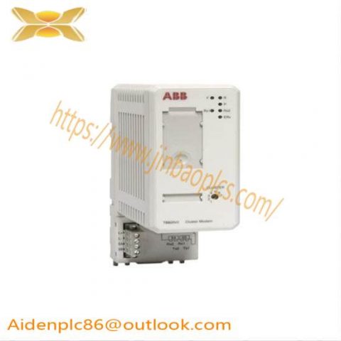 ABB TB820V2 Modulebus Cluster Modem, High-Speed Communication for Industrial Automation