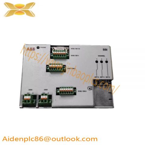 ABB XF D213 A 3BHE028122R0001: Advanced SSI Speed Sensor Interface, Precision Engineered for Industrial Automation