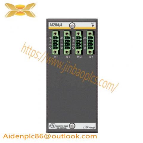 Bachmann AI2044 Analog Input Module - Precision & Efficiency in Control Systems