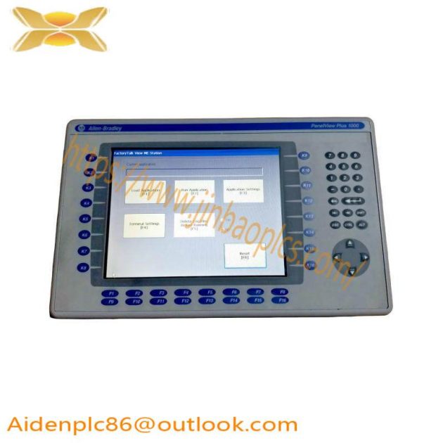 Allen Bradley 2711P-RDB10C/B: High-Performance Display Module for Industrial Automation