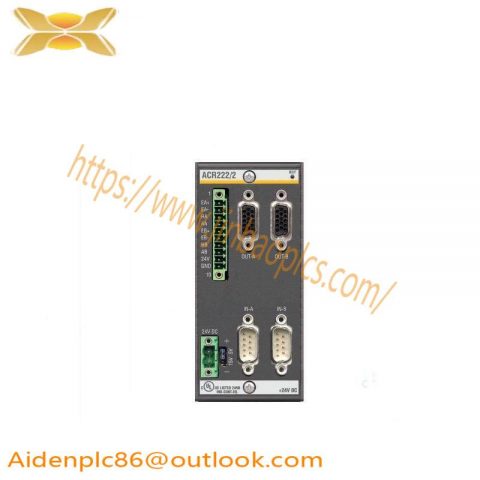 Bachmann ACR222/2 - High-Precision Axis Controller Module