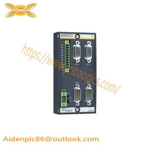 Bachmann ACR222/2 Axis Controller Module - Precision Control in Industrial Automation