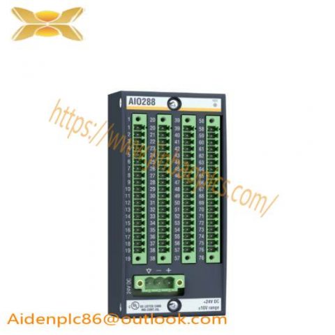 Bachmann AIO288/1 - Analog Input/Output Module, Precision Control Solutions for Industrial Automation