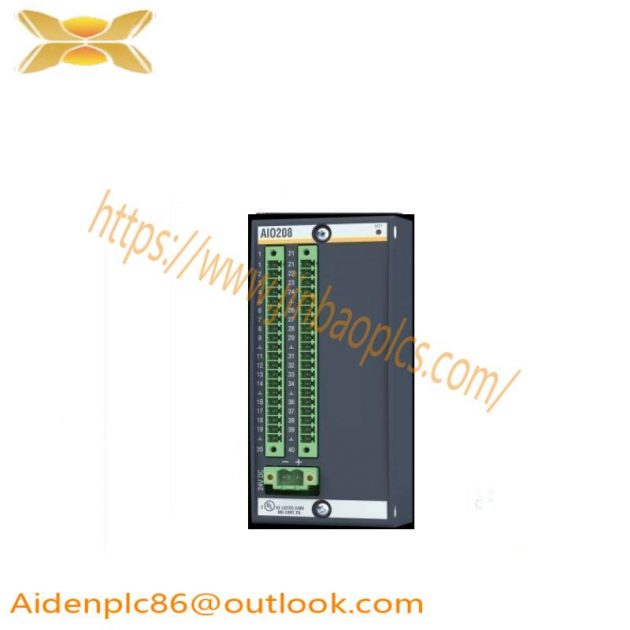 BACHMANN AO208/I - Analog Output Module, Precision & Versatility in Industrial Automation