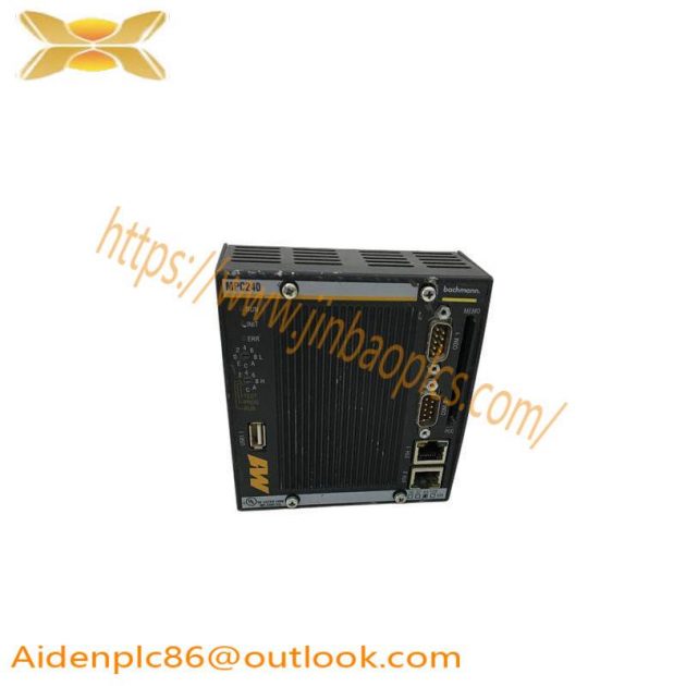 Bachmann DIO264: Industrial PLC Digital I/O Module, High Capacity & Reliability